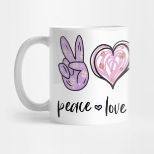 Peace Love Nursing Mug